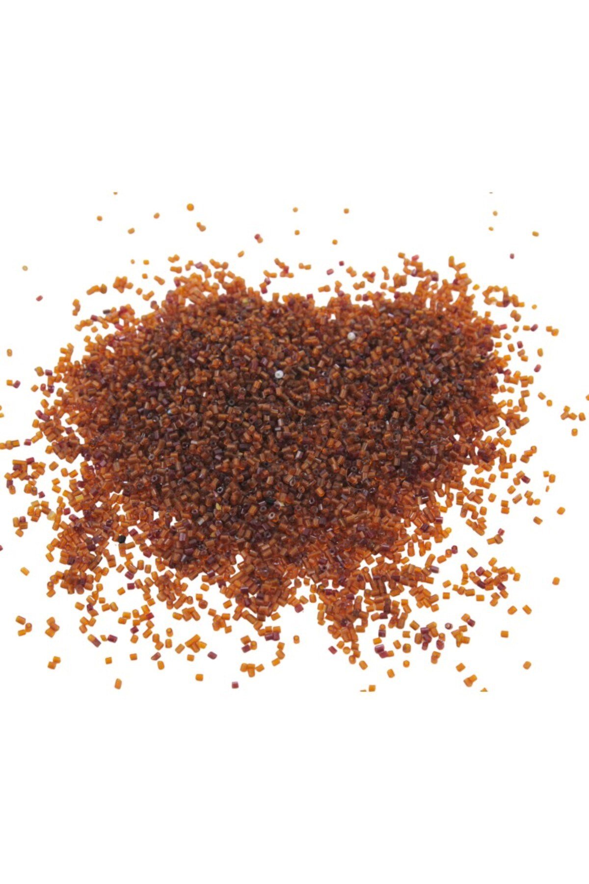 Kesme Boncuk Sütlü Kahve 2x1,5 mm (100 Gr 4000 Adet)