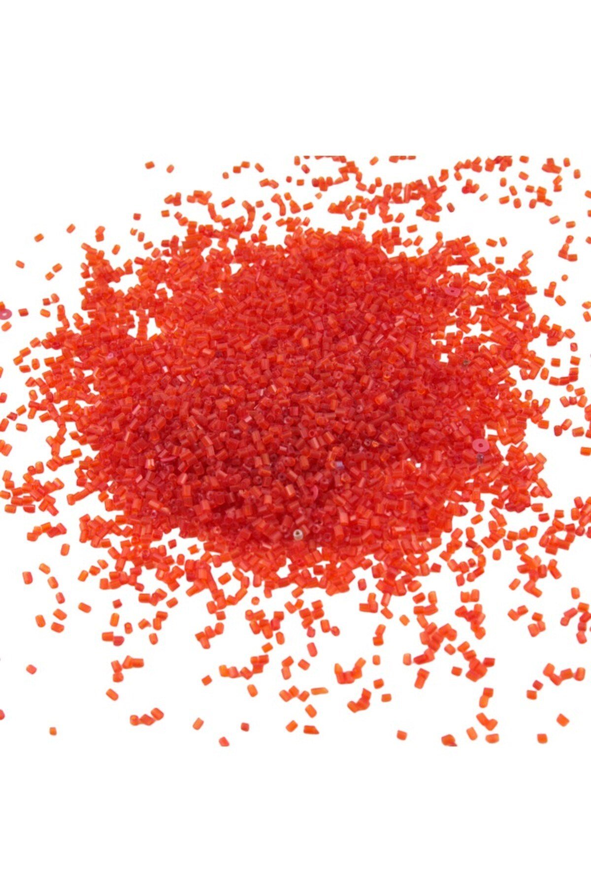 Kesme Boncuk Turuncu 2x1,5 mm (100 Gr 4000 Adet)