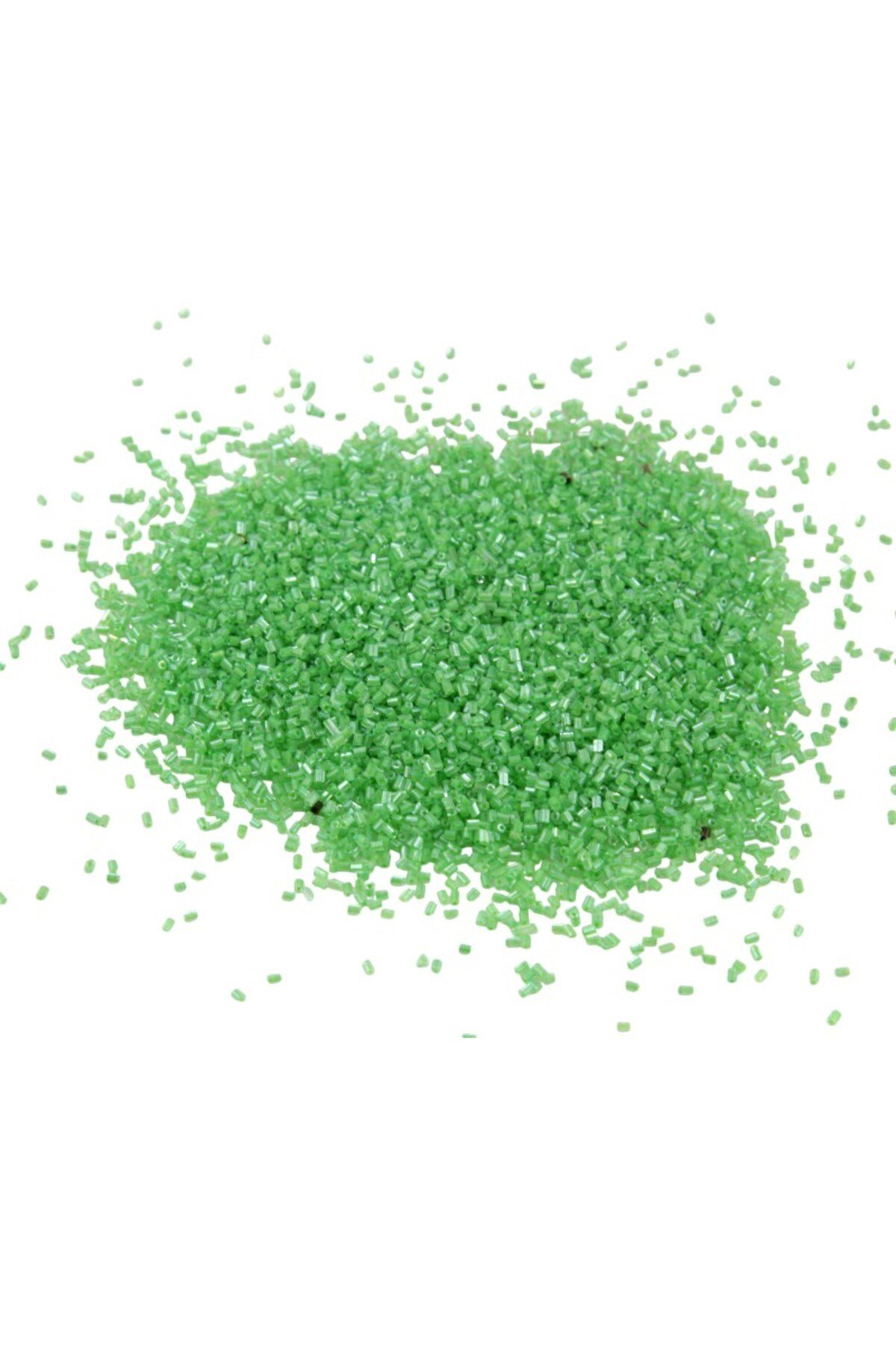 Kesme Boncuk Yeşil 2x1,5 mm (70 Gr)
