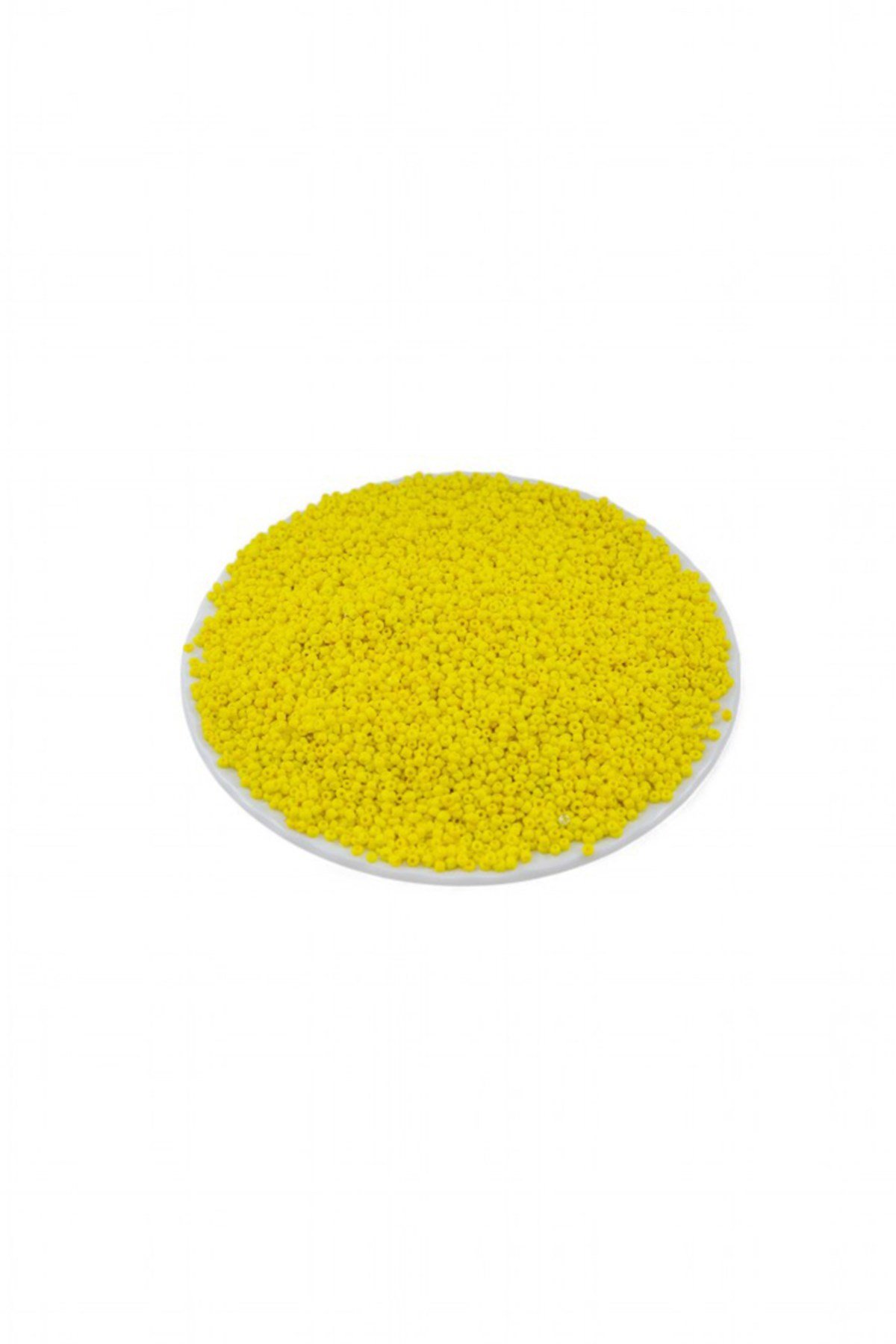 Mat Sarı (11/0) 2 mm Kum Boncuğu 100 gr