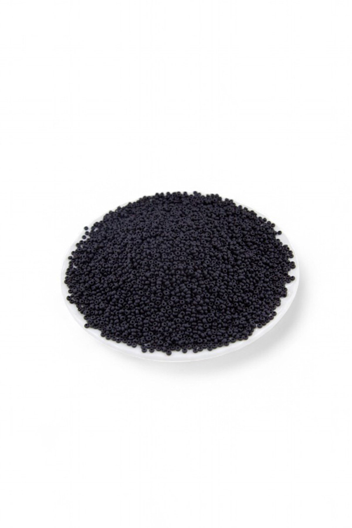 Mat Siyah (11/0) 2 mm Kum Boncuğu 100 gr