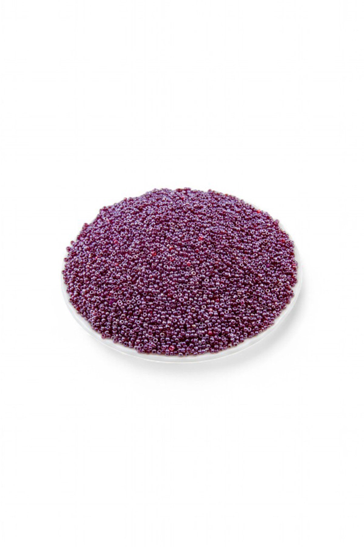 Mor Dış Kaplama (11/0) 2 mm Kum Boncuğu 100 gr