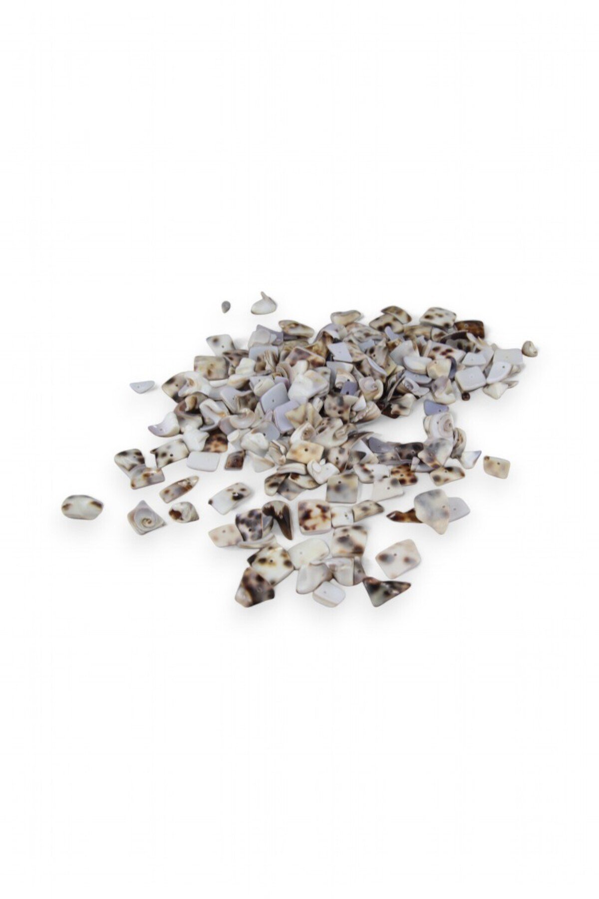 Özel Kahverengi Desen 16x18 mm Boncuk (40 Adet)