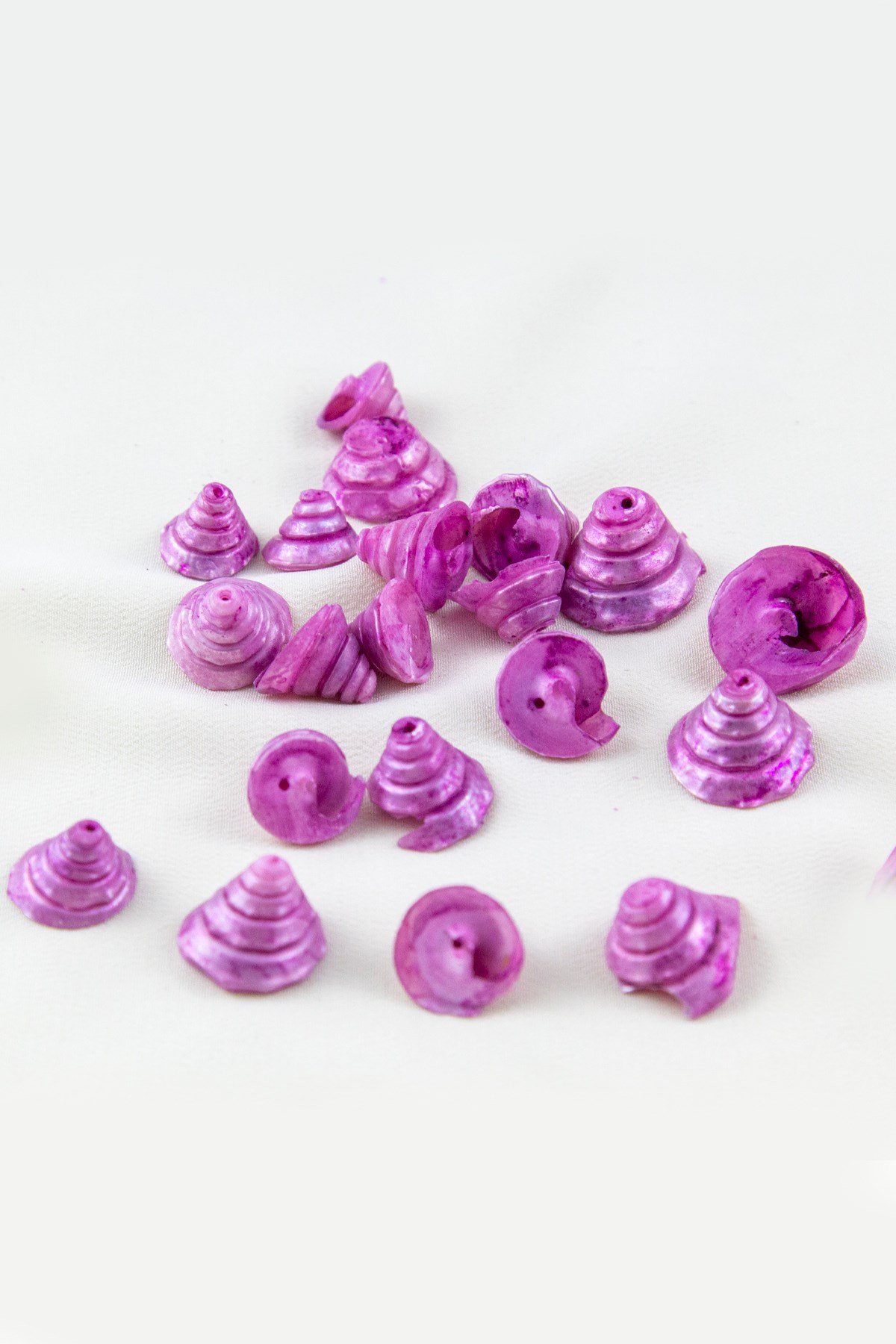 Şeker Pembe 9x12 mm Fıçı Model Doğal Taş Boncuk (20 Adet 15 Gram)