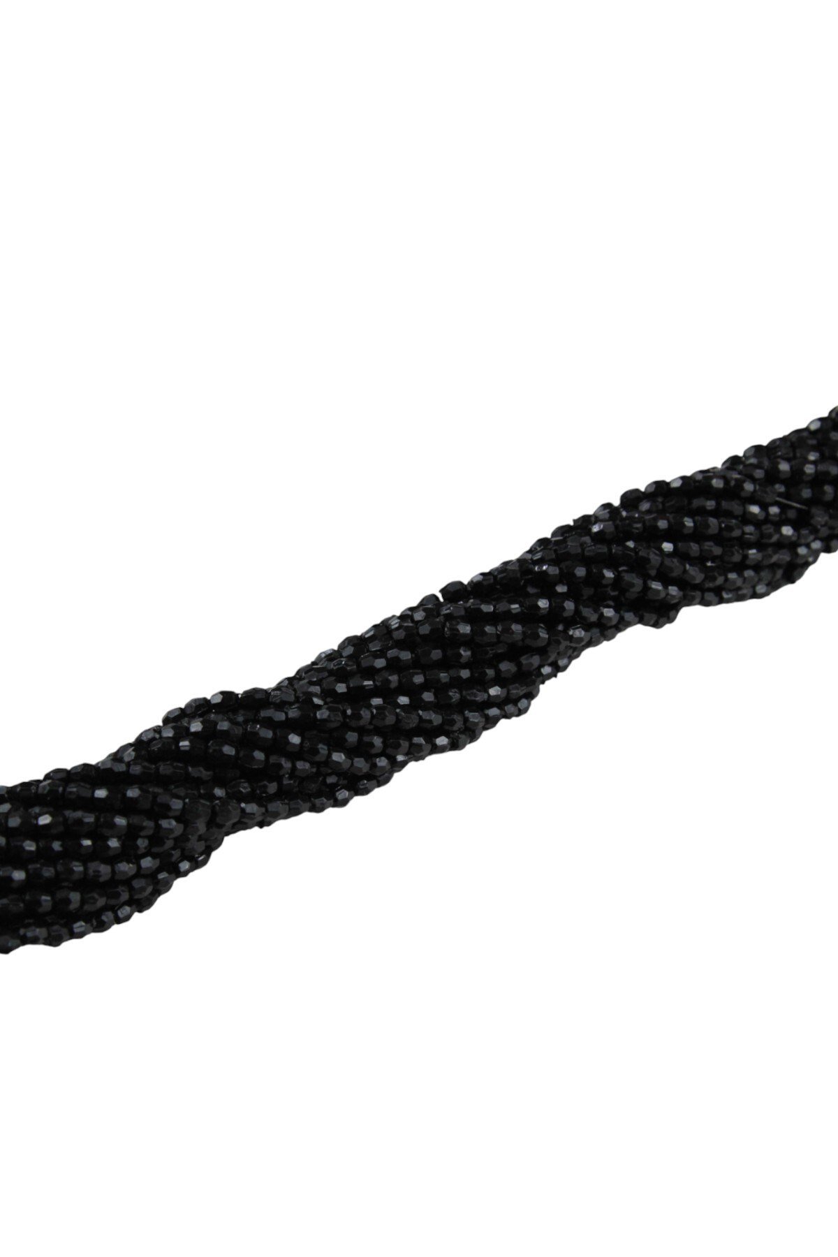 Siyah Dünya 4 mm Plastik Boncuk Aksesuar Takı Malzemesi (25 Gr)