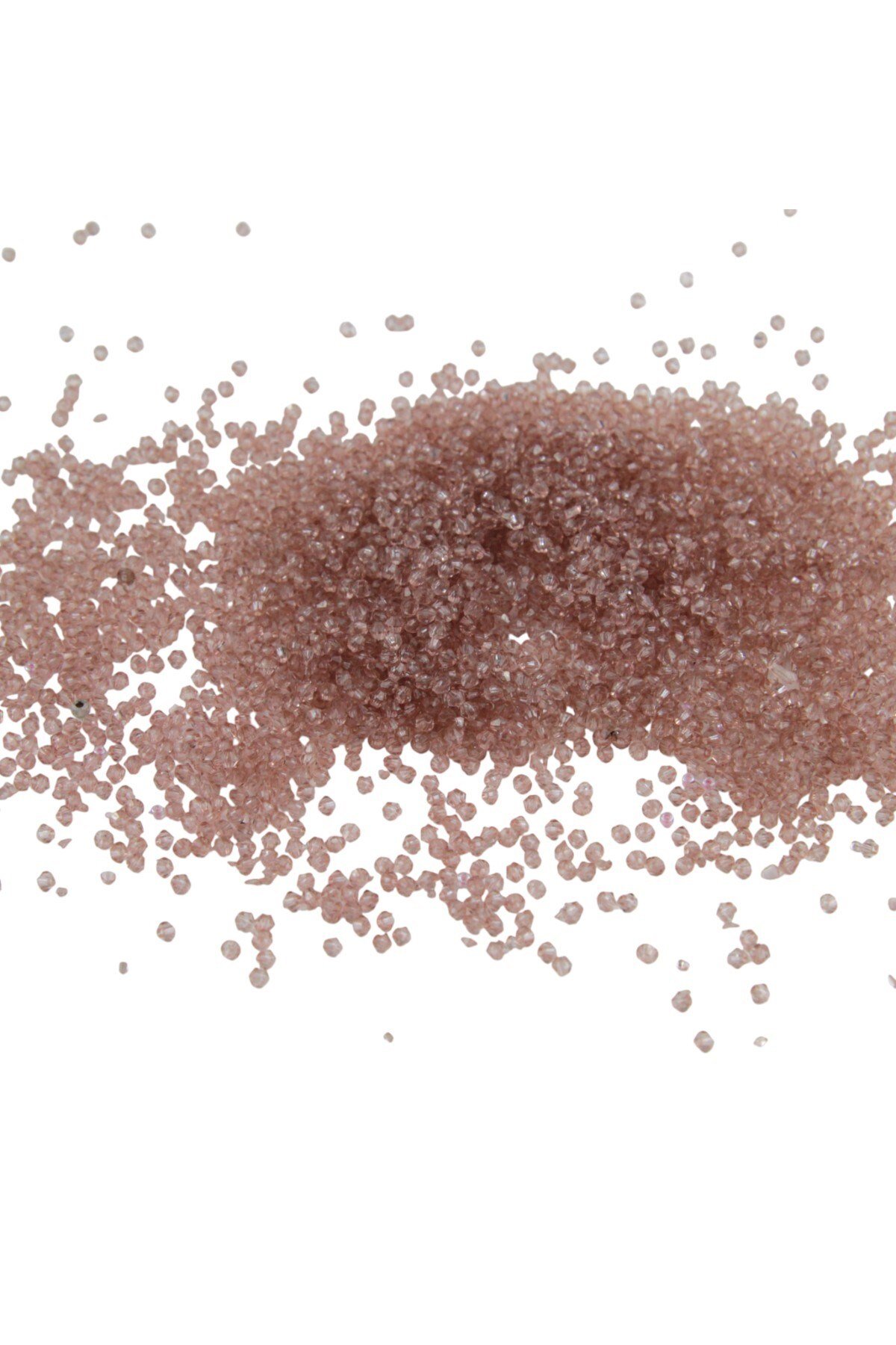 Somon 3 mm Piramit Akrilik Boncuk Akseuar Takı Malzeme (25 Gr)