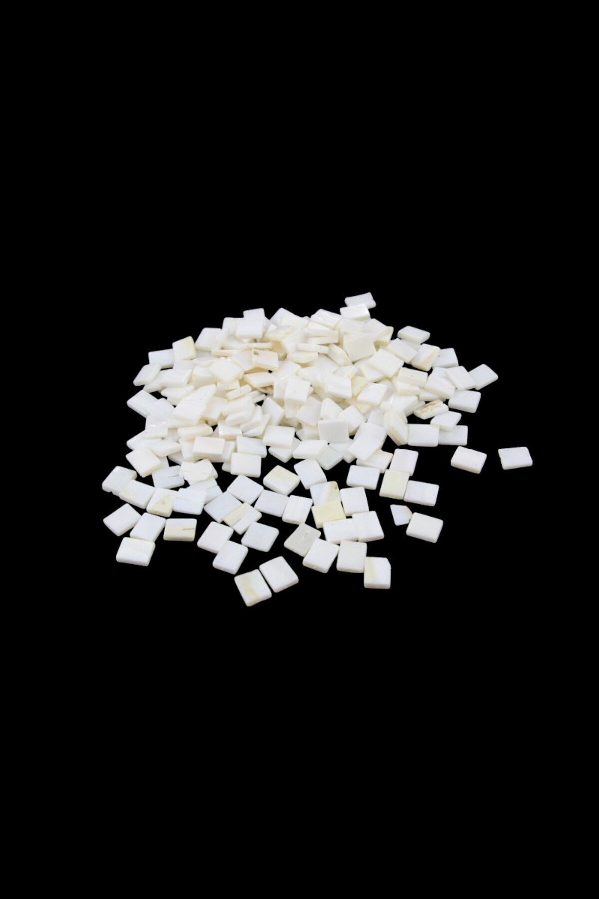 Üstten Delikli 10x7 mm Sedef Boncuk (50 ADET)