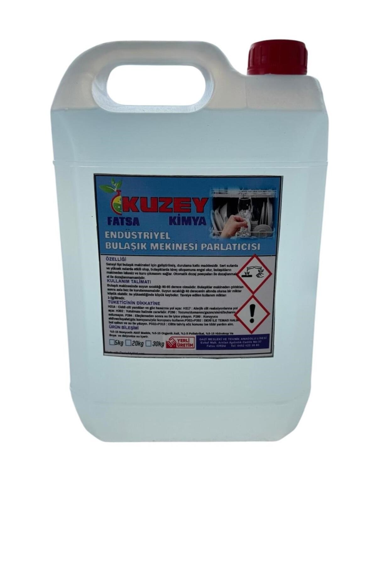 Endüstriyel Bulaşık Makinesi Parlatıcısı - 5 KG