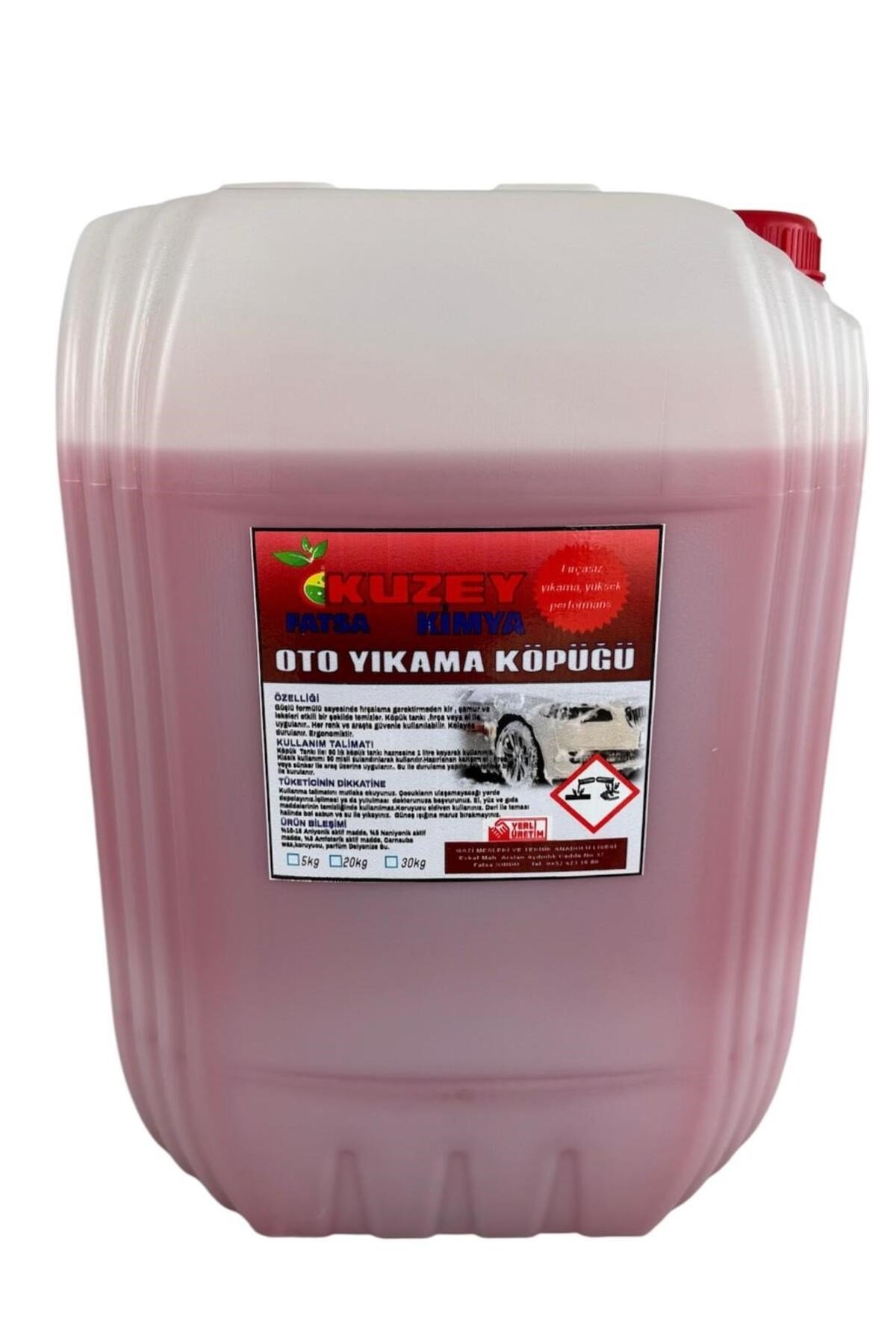 Fırçasız Oto Yıkama Köpüğü -20KG