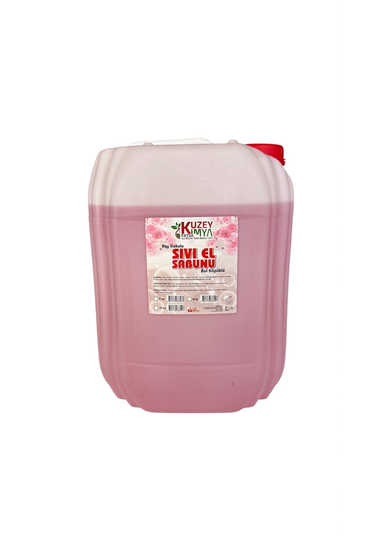 Hoş Kokulu Sıvı El Sabunu 20 Kg - Bol Köpüklü