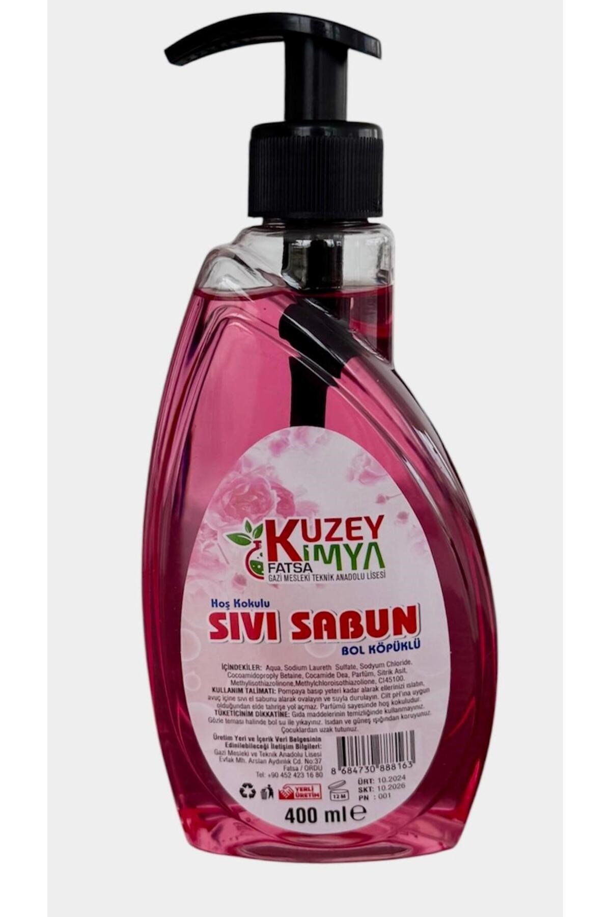 Hoş Kokulu Sıvı EL Sabunu 400ml