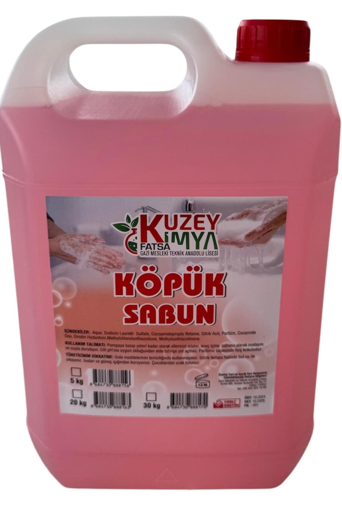 Köpük El Sabunu - 5 KG