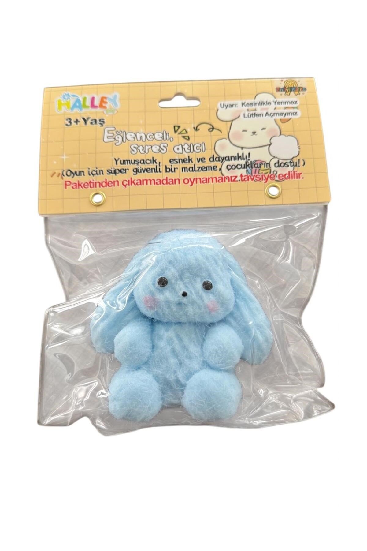 Tavşan Squishy Stres Oyuncağı Yumuşacık Jel 8 Cm