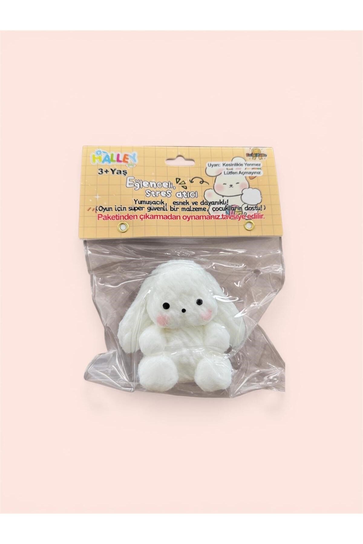 Tavşan Sukuşi Squishy Stres Oyuncağı Yumuşacık Jel 8 Cm