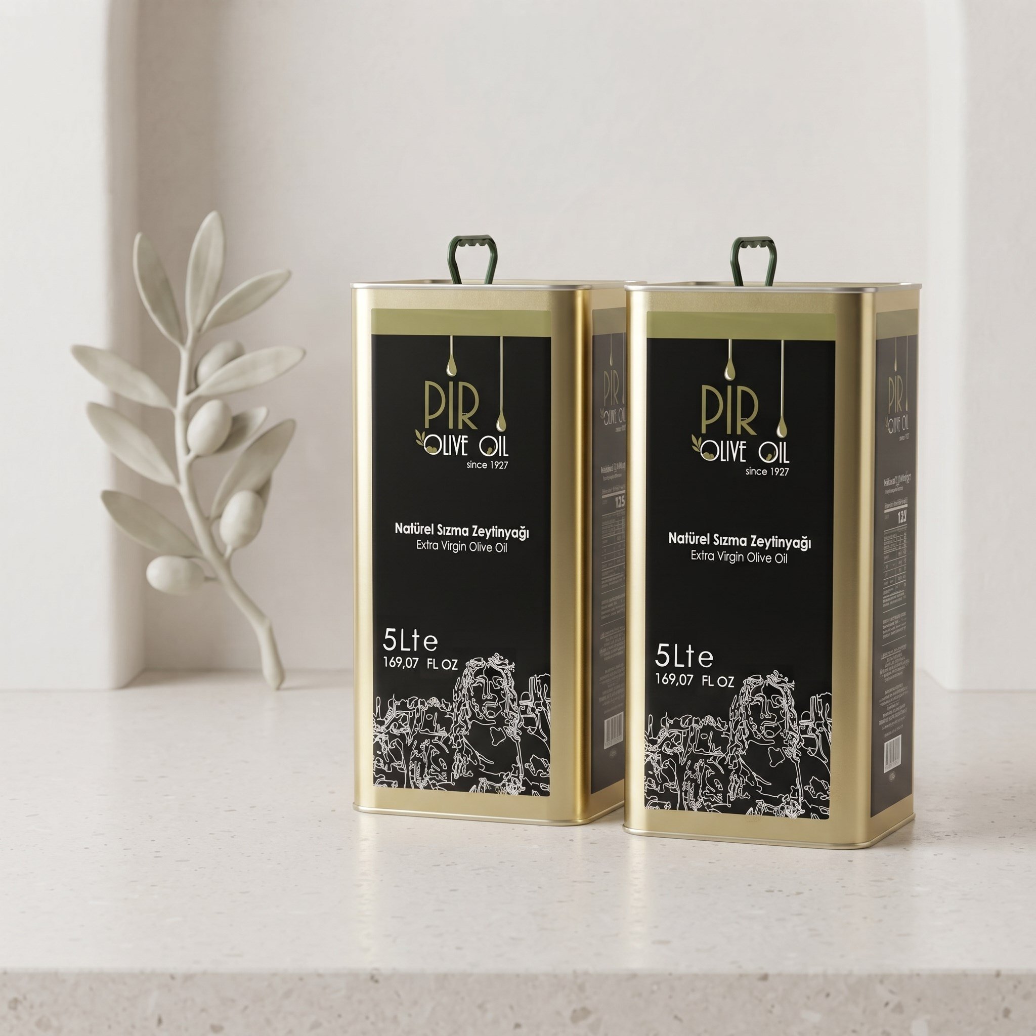 2 ADET X 5LT NATÜREL SIZMA ZEYTİNYAĞI