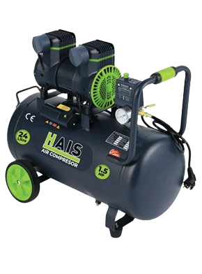 HAIS 24 LT 1,5 HP SESSİZ YAĞSIZ HAVA KOMPRESÖRÜ