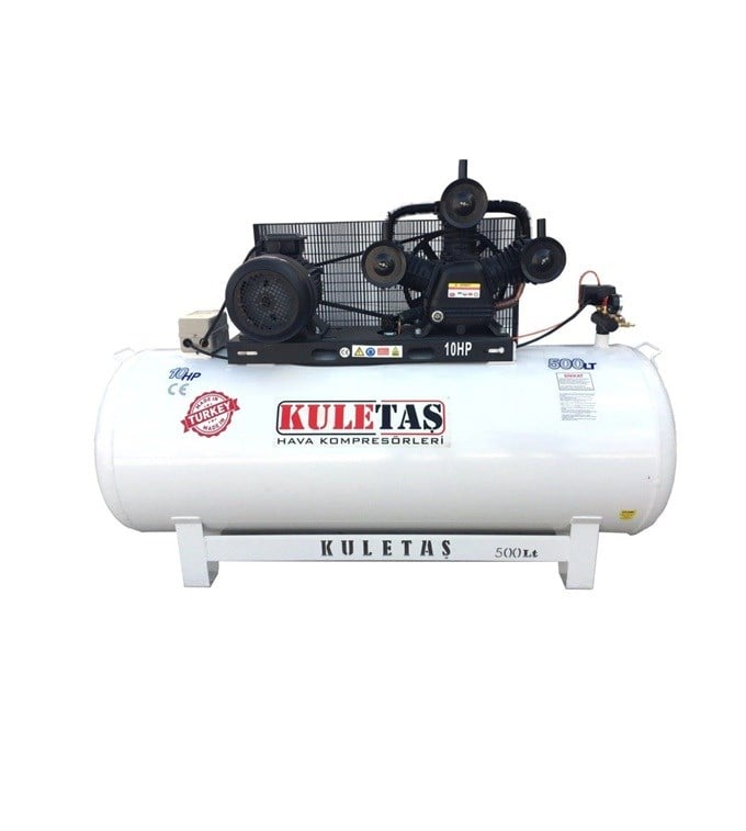 KULETAŞ 500 LT 10 HP 8 BAR HAVA KOMPRESÖRÜ