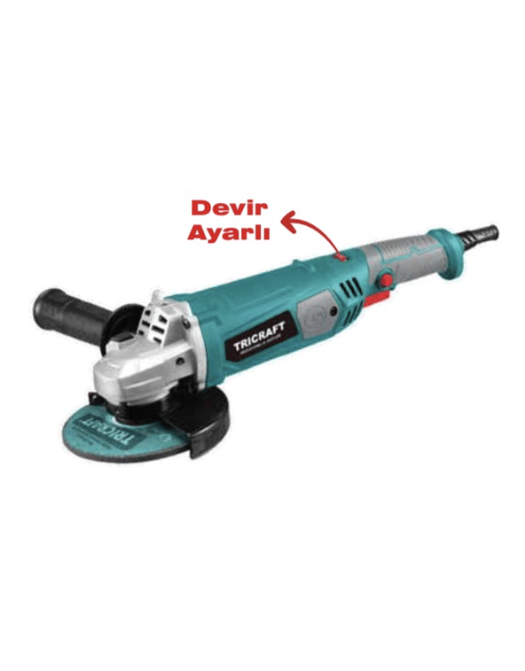TRICRAFT 1400 WATT 125 MM AVUÇ TAŞLAMA