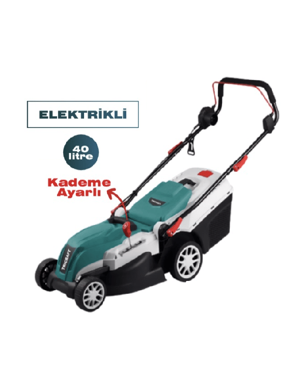 TRICRAFT 38 CM 1600W ELEKTRİKLİ ÇİM BİÇME MOTORU