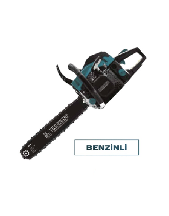 TRICRAFT 60 CC AĞAÇ KESME MOTORU BENZİNLİ