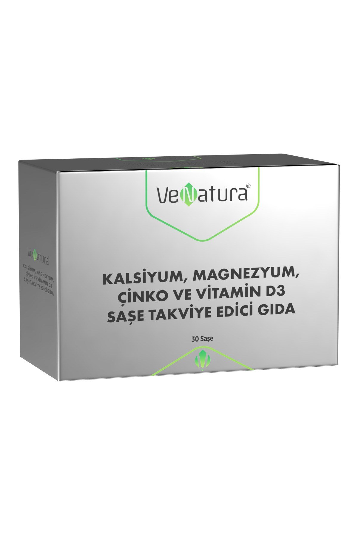 Kalsiyum, Magnezyum, Çinko ve Vitamin D3 Saşe