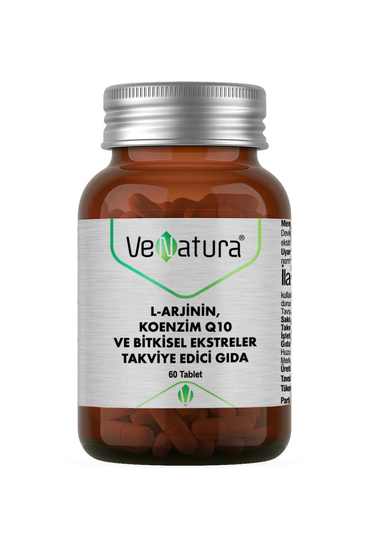 L-arjinin, Koenzim Q10 ve Bitkisel Ekstreler
