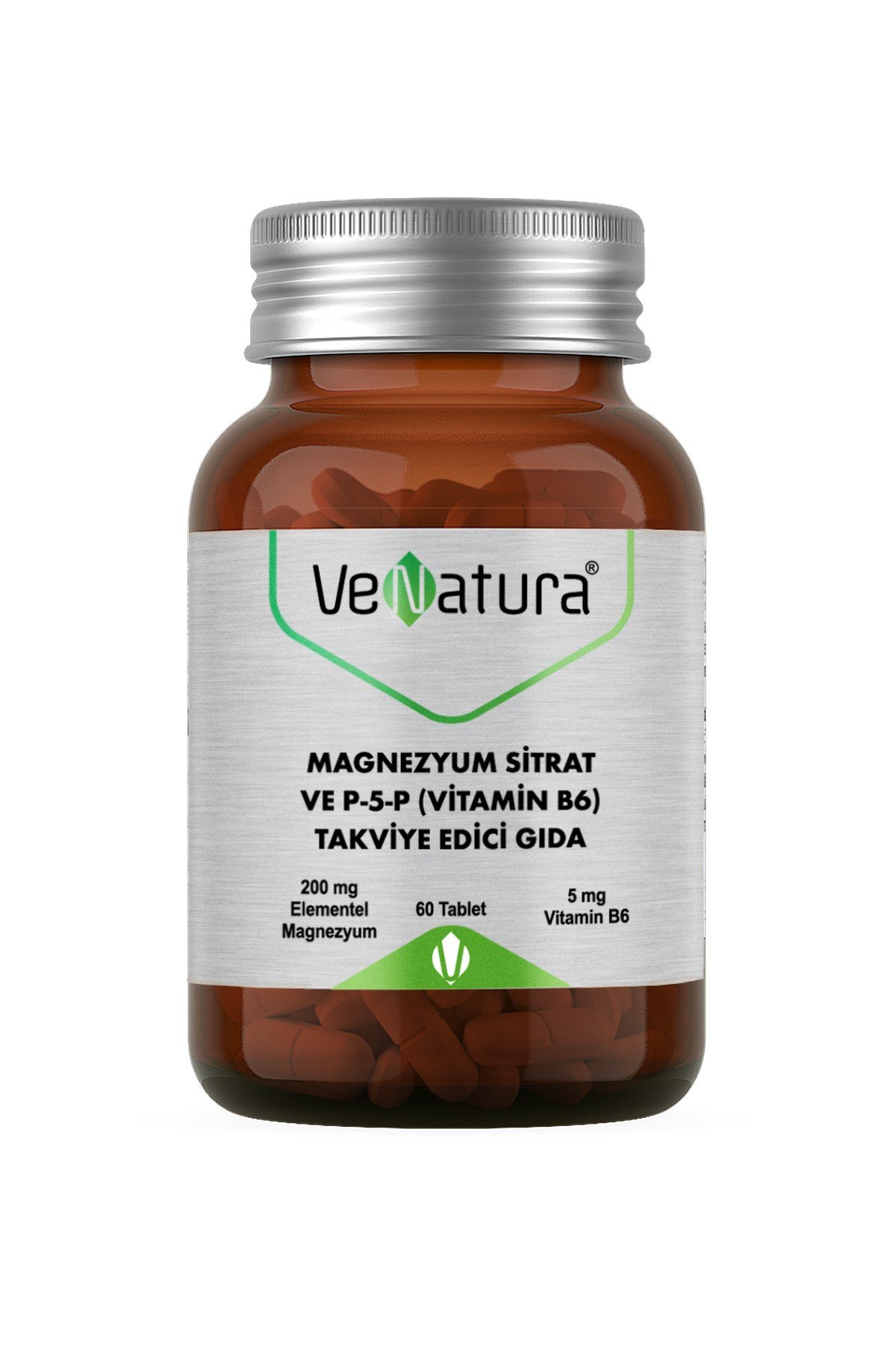 Magnezyum Sitrat ve P-5-P (Vitamin B6)