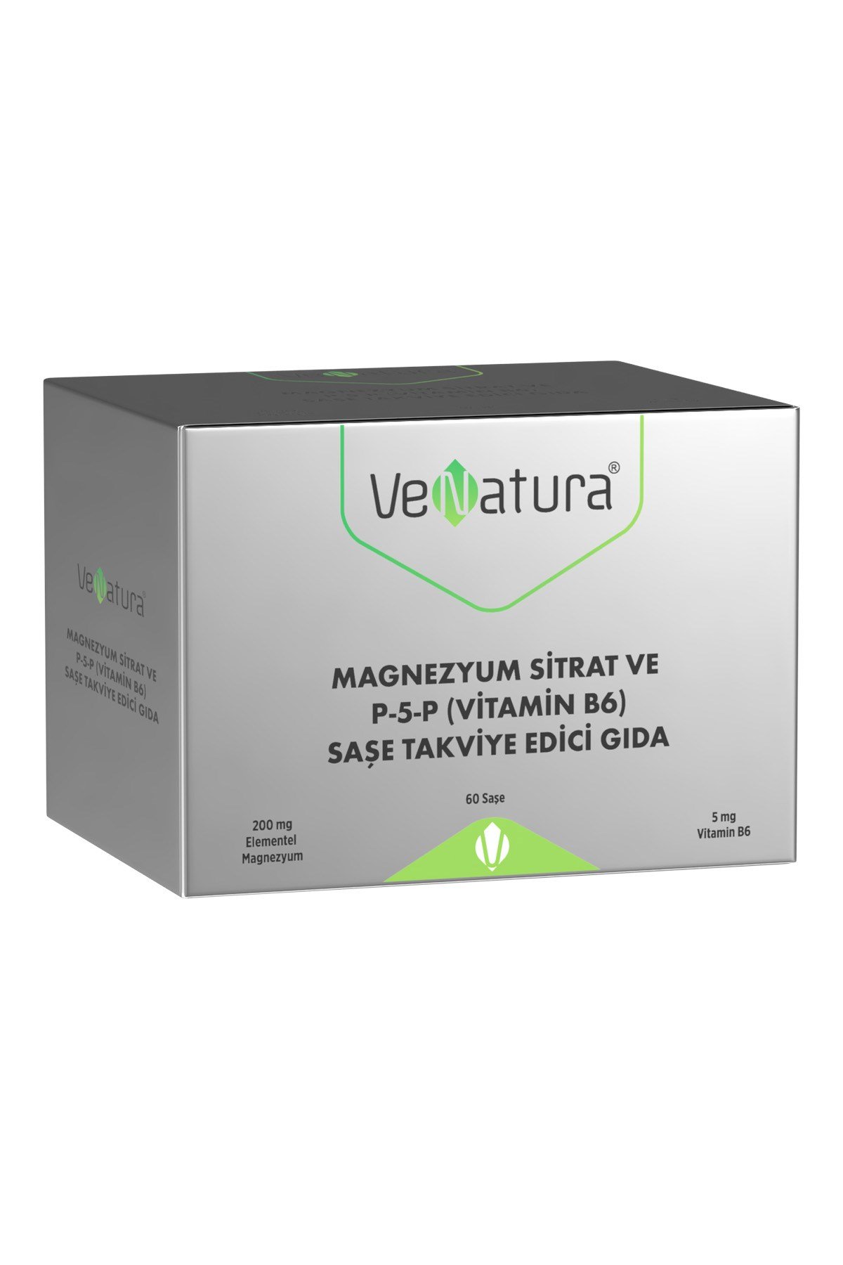 Magnezyum Sitrat ve P-5-P (Vitamin B6) Saşe