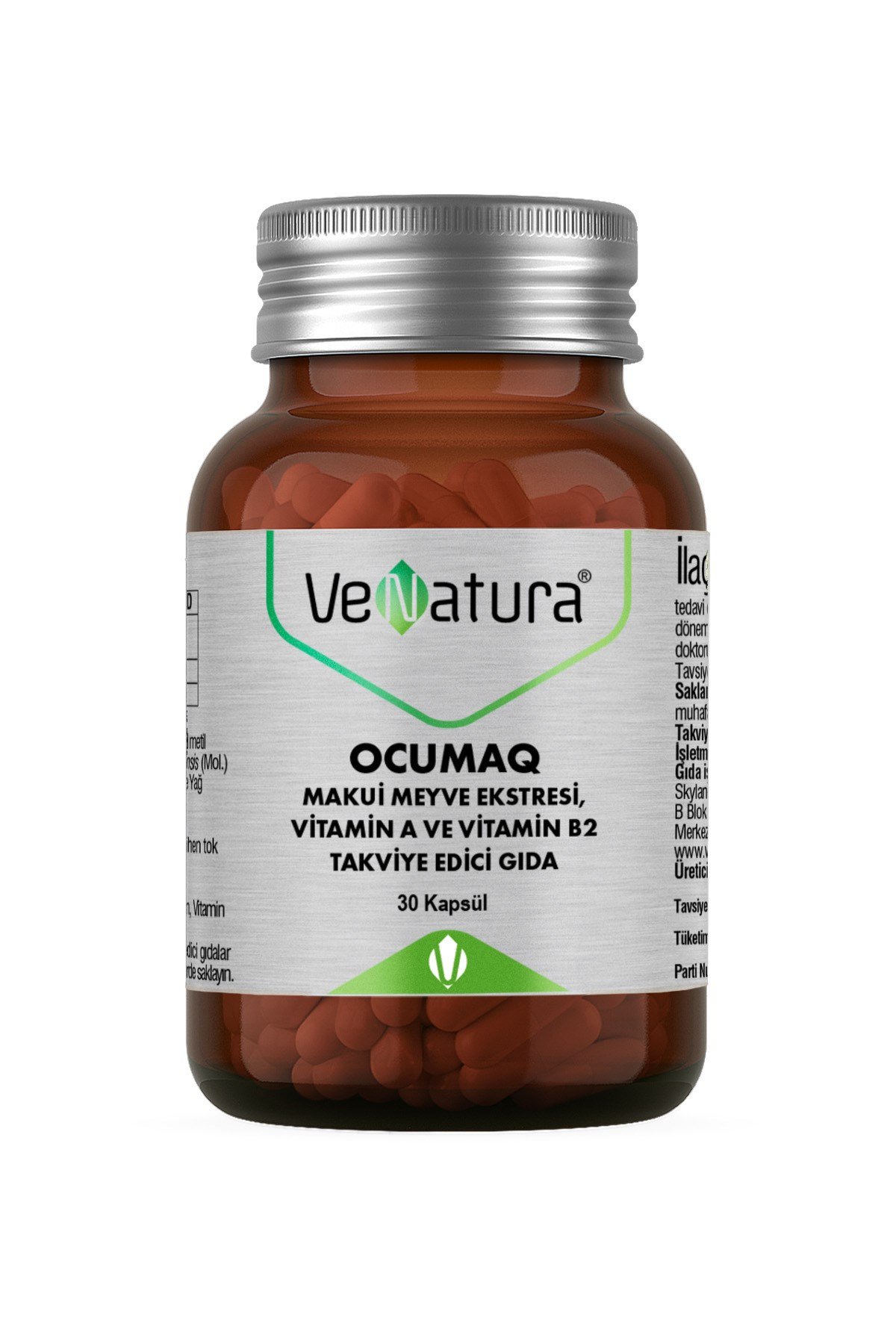 OcuMaq Makui Meyve Ekstresi, Vitamin A ve Vitamin B2