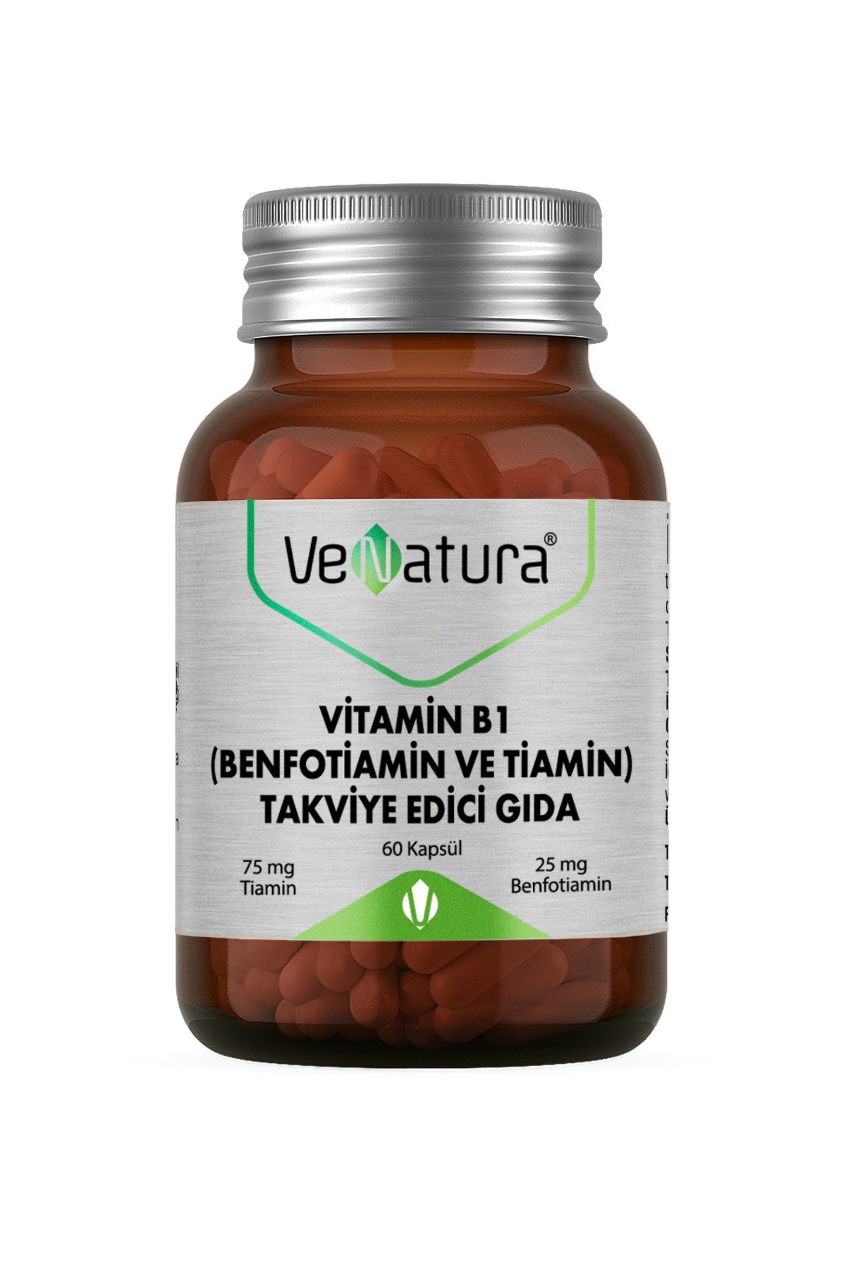 VİTAMİN B1 (BENFOTİAMİN VE TİAMİN) 60 KAPSÜL