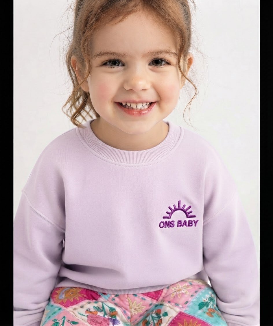 LİLA  OVERSİZE SWEATSHİRT 