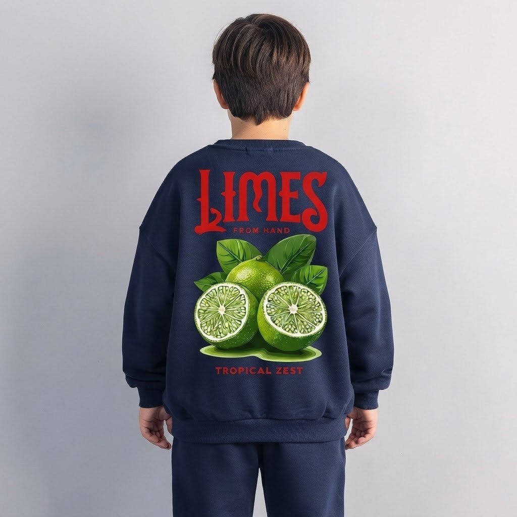 LIMES  OVERSİZE SWEATSHİRT 