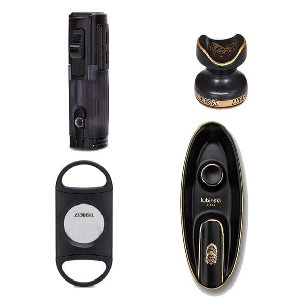 Lubinski Gold Cigar Set 4'lü G21