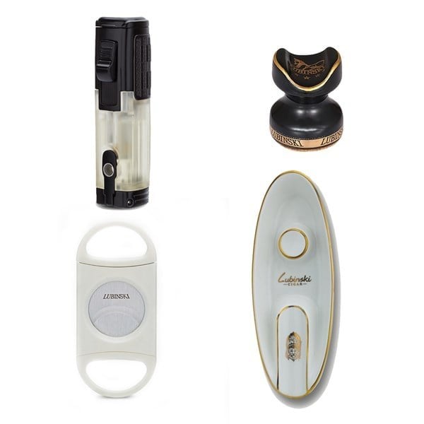 Lubinski Gold Cigar Set 4'lü G22