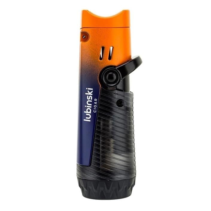 Lubinski Lion Çift Torch Puro Çakmağı Orange Ice