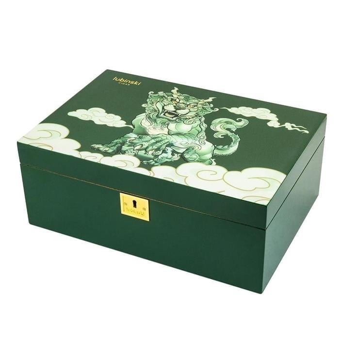 Lubinski Special Edt. Green Lion Puro Kutusu Humidor 100s