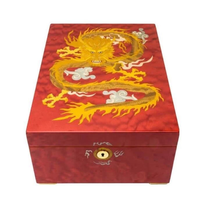 Lubinski Special Edt. Red Dragon Claw Humidor Puro Kutusu 110s