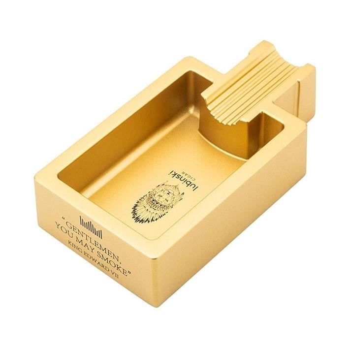 Lubinski Yeni Seri Metal Kare Tekli Puro Küllüğü - Gold