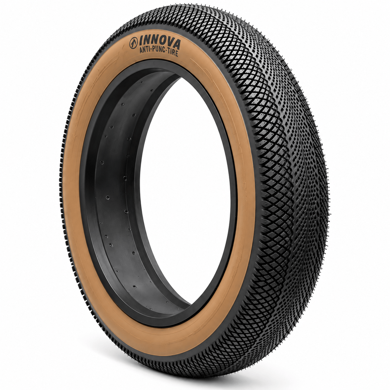 INNOVA IA-2158 20x4.0 3 mm Zırhlı Kahverengi Yanak E-Bike Dış Lastik
