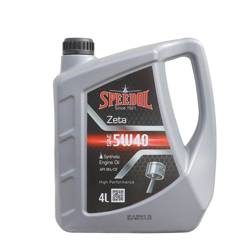 Speedol Zeta 5W-40 Tam Sentetik SN/CF Motor Yağı 4 LT