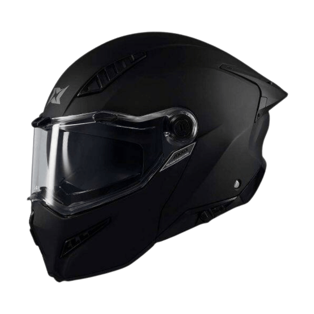 Axxis Ghostfighter Mat Siyah Çene Açılır Motosiklet Kaskı
