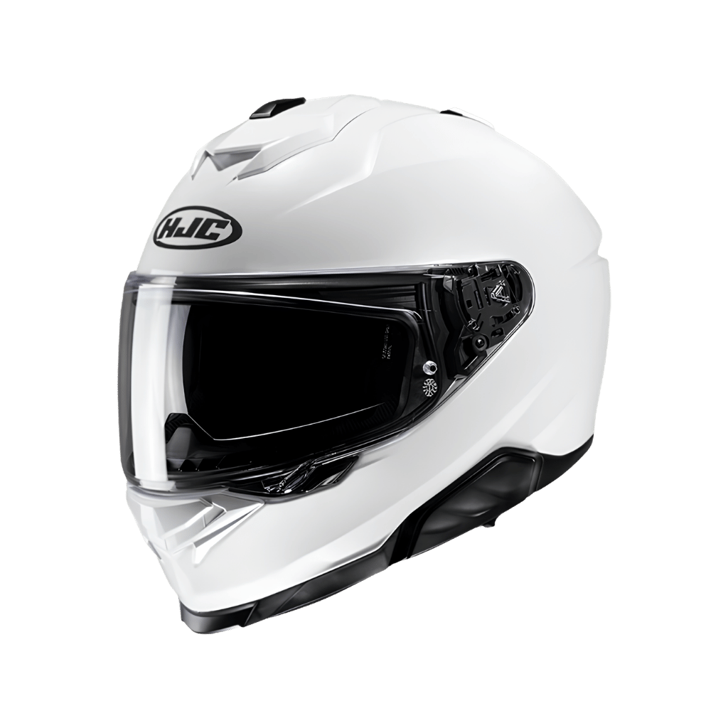 HJC İ71 Semi Flat İnci Beyazı Motosiklet Kaskı