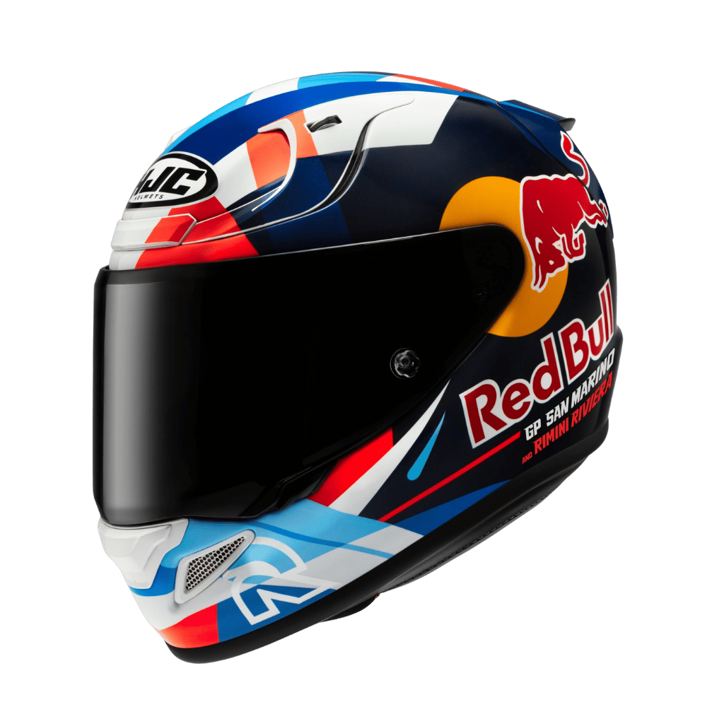 HJC RPHA12 Red Bull Misano 2 MC21 Kapalı Motosiklet Kaskı