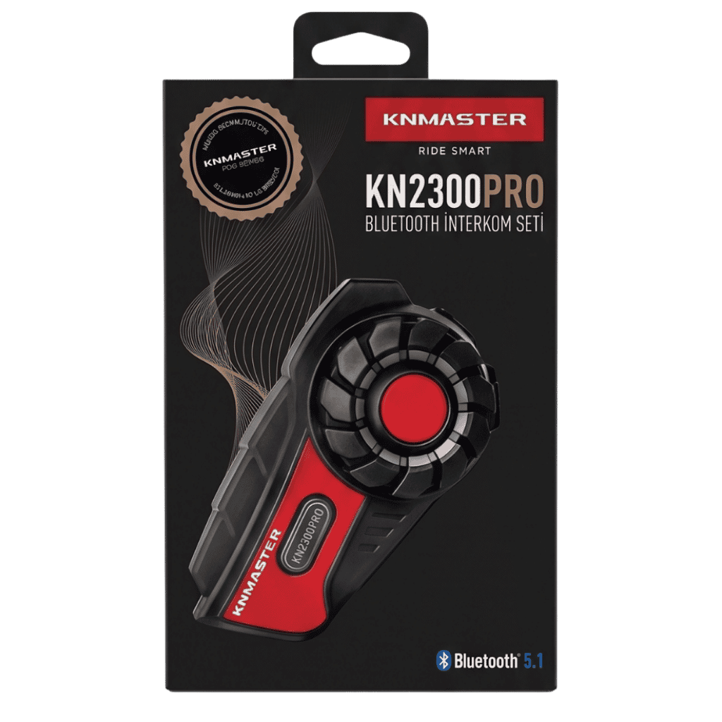 KNMASTER KN2300 PRO Motosiklet Kask İnterkom Bluetooth Intercom Kulaklık Seti
