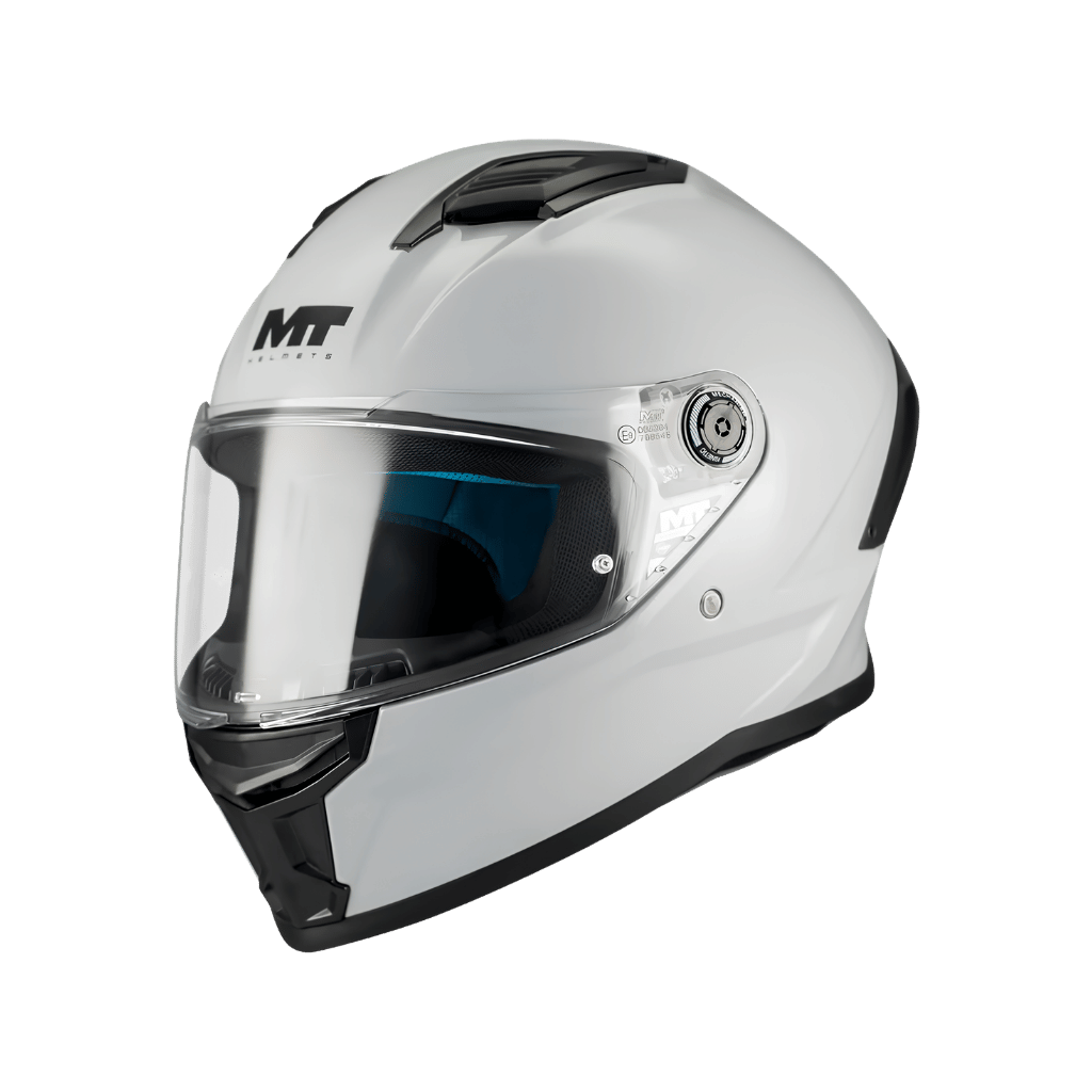 Mt Helmets Stringer 2 Pure A12 Parlak Gri Motosiklet Kaskı