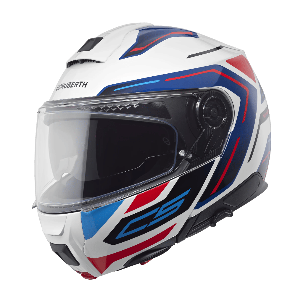 Schuberth C5 Çene Açılır Motosiklet Kaskı Omega White