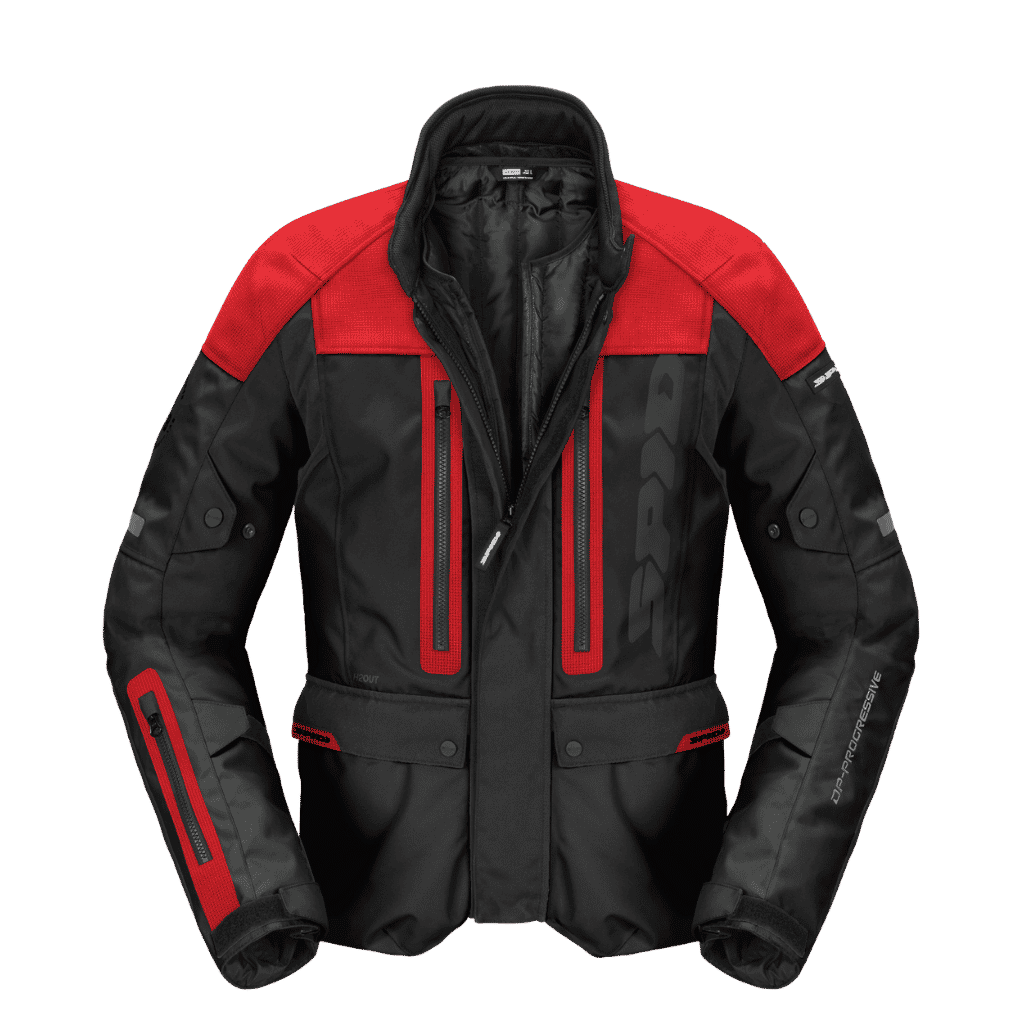 Spidi Traveler 3 Evo H2Out Su Geçirmez Motosiklet Montu - Kırmızı