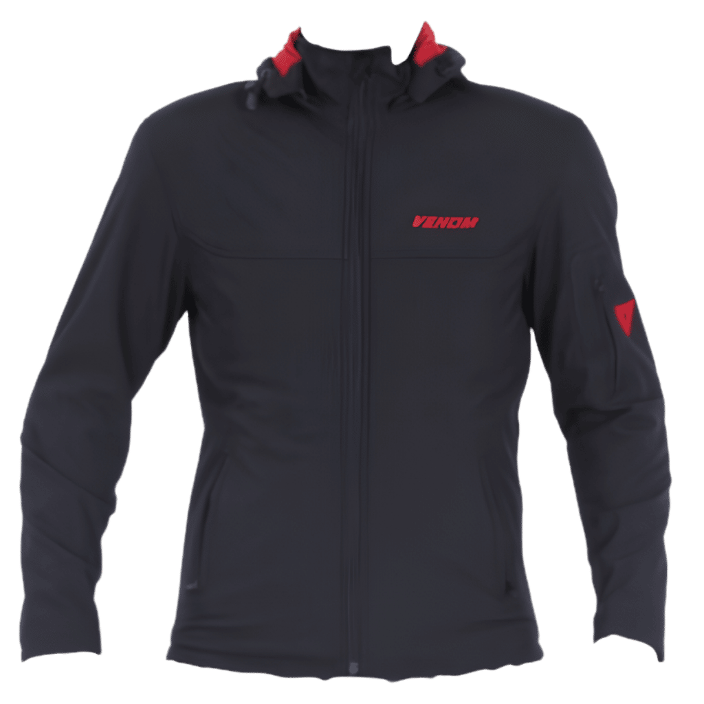 Venom Jaws Softshell Siyah Mont