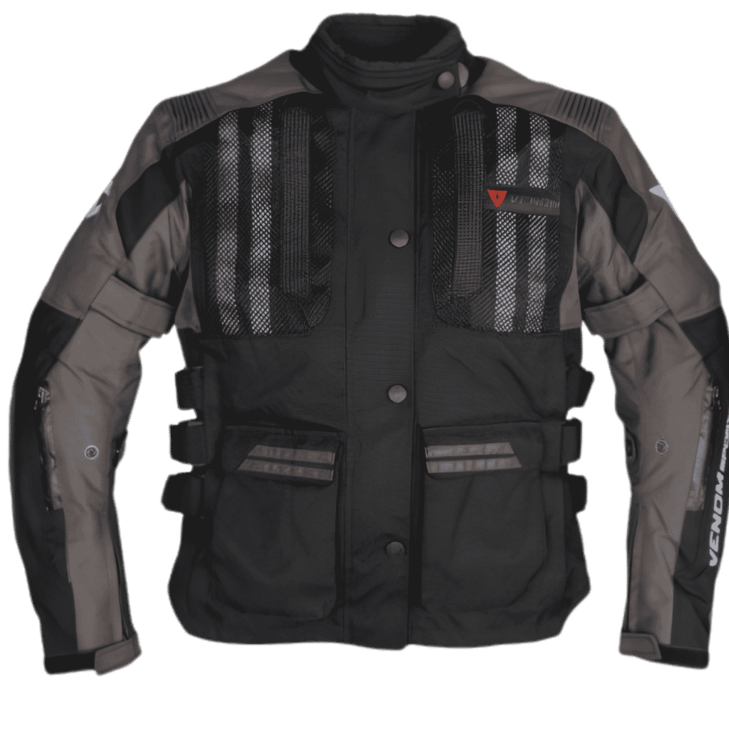 Venom Tourex Gri Motosiklet Montu