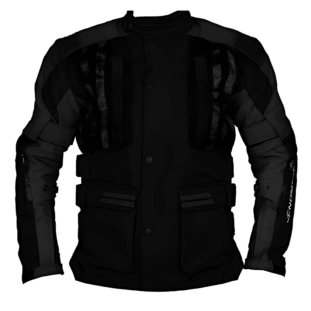 Venom Tourex Siyah Motosiklet Montu